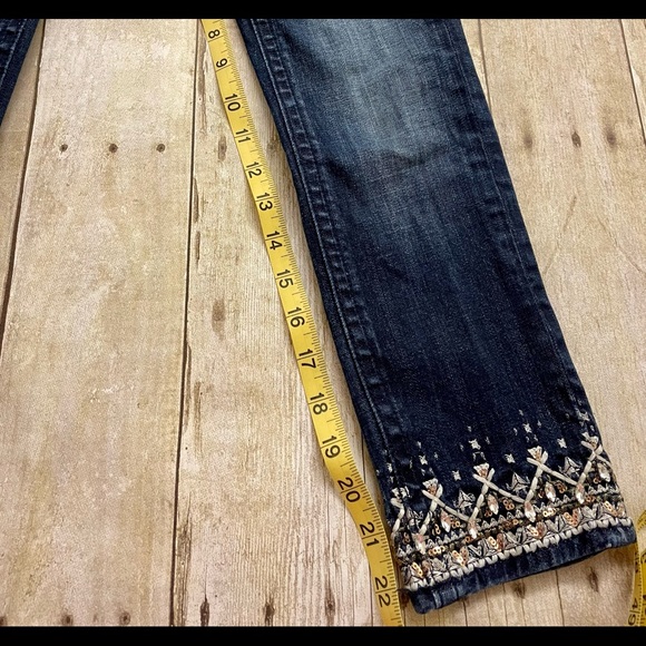 Host Pick! Miss Me Embellished Ankle Skinny Jeans Girls Size 10 - Picture 10 of 10